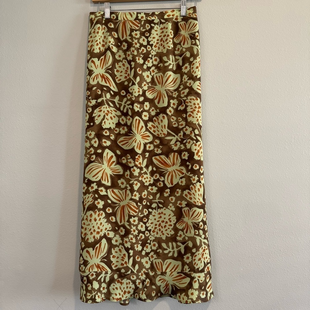 J.H Collectibles Midi Skirt Forest Fairy Butterflies Y2K 14/16